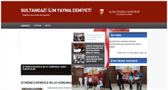 Desktop Screenshot of iycsultangazi.org